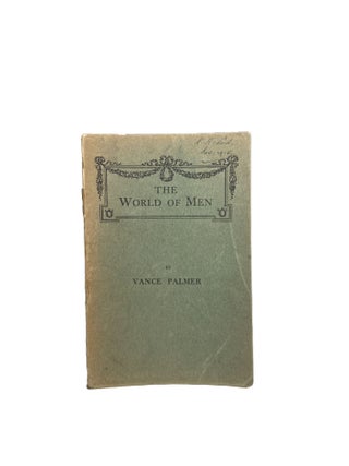 Item #9282 The World of Men. Vance PALMER